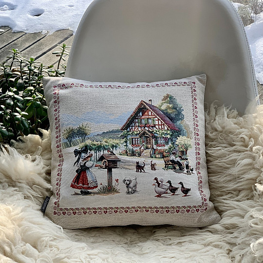 Tapiserijska jastučnica DVOREK