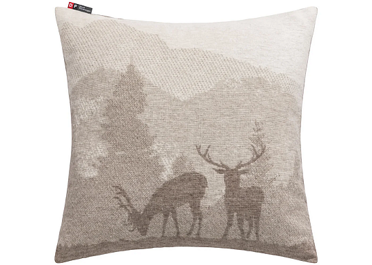 Dekorativni pokrov DF JELEN SILVRETTA smeđi