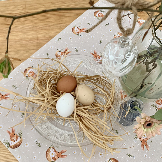 Uskrsni stolnjak i šal ZEKO NELA