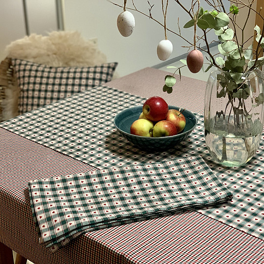 Stolnjak i šal MAXI CORET zeleni