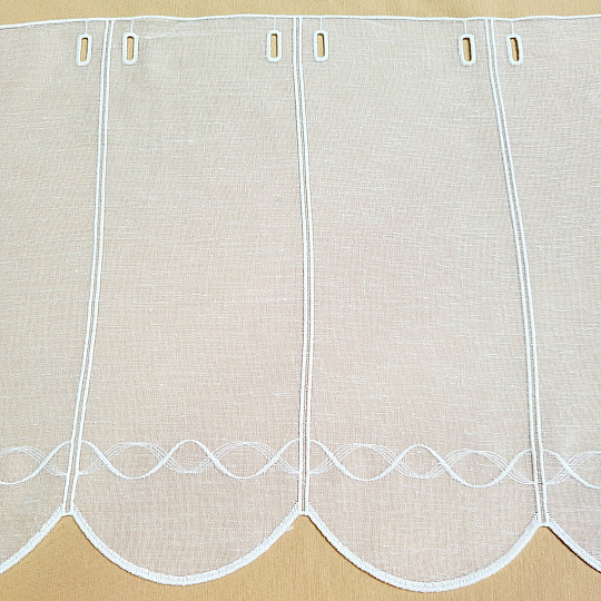 Zavjesa za vitraž GERSTER 11883 bijela