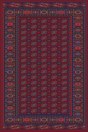 kom tepih SOLID 15 red