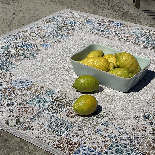 Tapiserijski stolnjak i šal VINTAGE MOSAIC