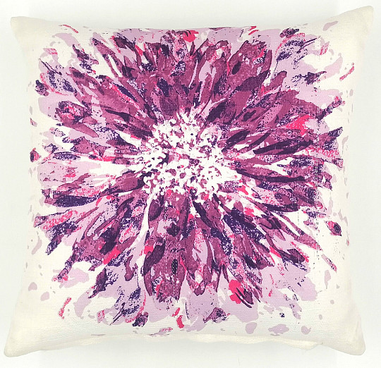 Ukrasna jastučnica FLOWER ljubičasta