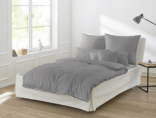 IRISETTE luksuzni pamučni saten Paris graphite