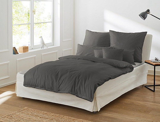 IRISETTE luksuzni pamučni saten Paris 8000-13 antracit