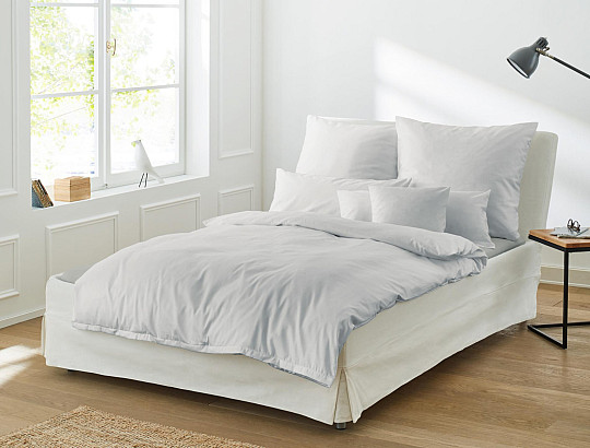 IRISETTE luksuzni pamučni saten Paris st.siva