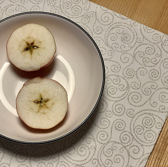 Božićna postavka stola FLASH ornament silver natural