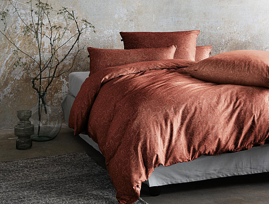 IRISETTE luksuzni pamučni saten Verona 8357-60 crvena