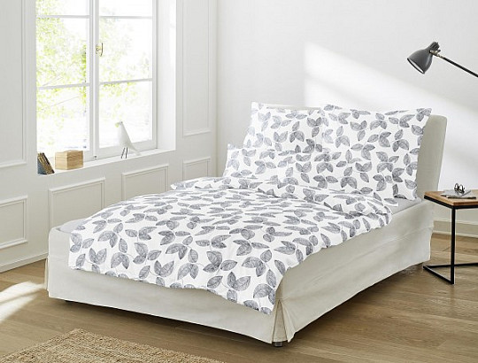 posteljina Irisette BIO PAMUK saten LEAF 8744-2