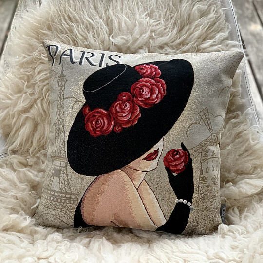 Tapiserija jastučnica LADY PARIS