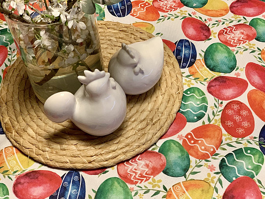 Uskrsni stolnjak VESELE KRASLICE