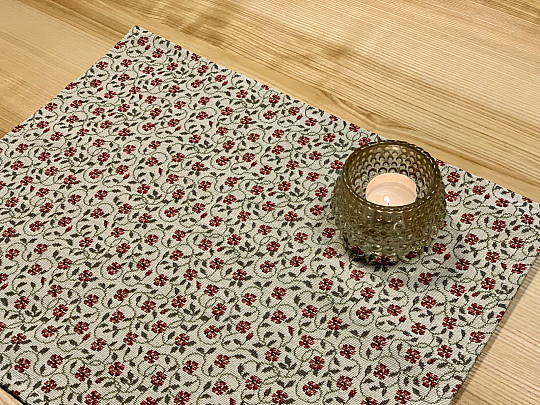 Tapiserija stolnjak, Vintage cvjetni šal