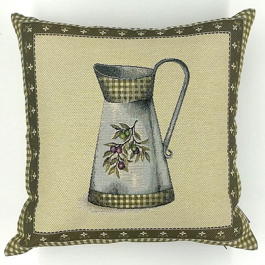 Goblen navlaka za jastuk OLIVE POT