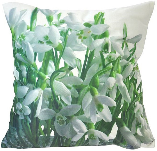 Snowdrop ukrasna navlaka za jastuk