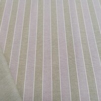 Dekorativna tkanina Trebol pruge - zelena 2 cm 66
