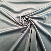 Baršunasta dekorativna tkanina RIVIERA GREY BEIGE