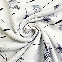 Dekorativna tkanina BLACK OUT MASLAČAK crna