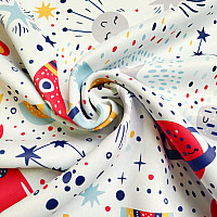 Dekorativna tkanina BLACK OUT SPACE