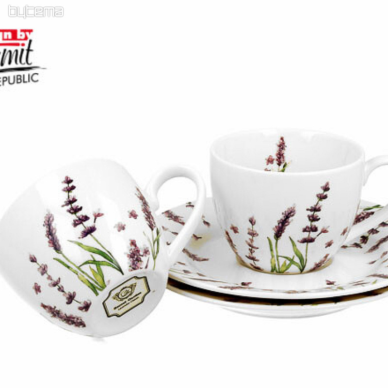 Porculanske šalice za espresso set od 2 Lavanda E šapo