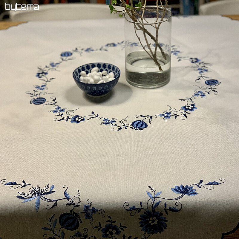 Vezeni stolnjaci LUK PLAVO-BIJELI