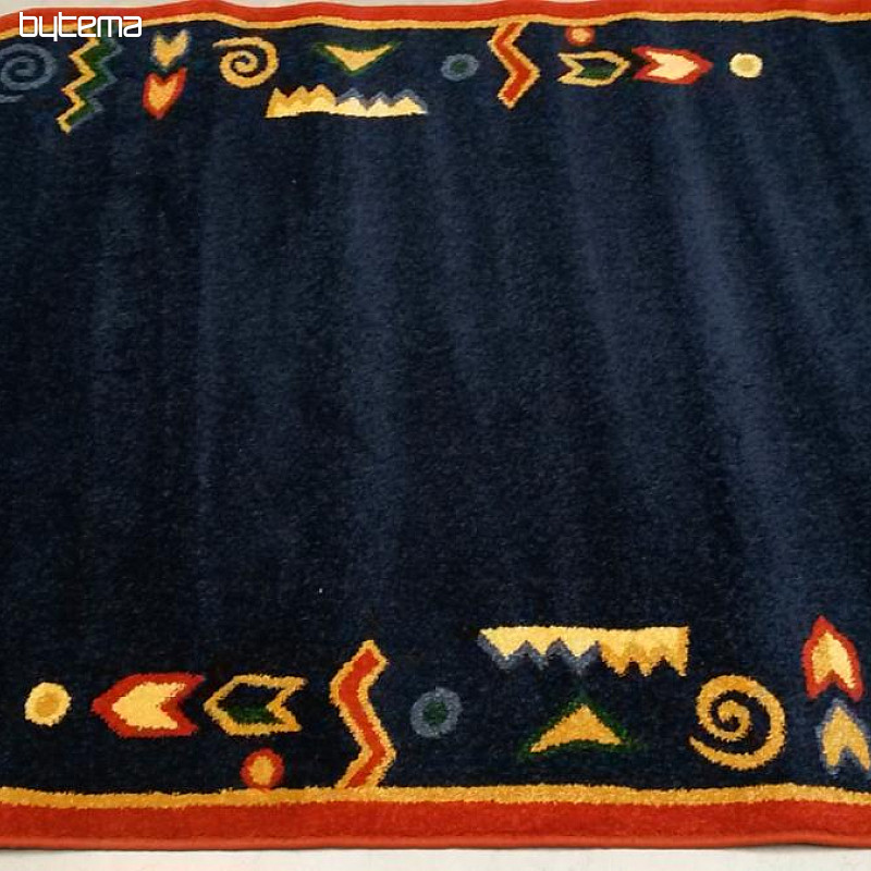 Ovalni tepih MODERN 130x240 tamnoplavi