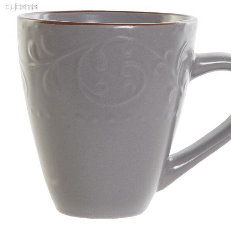 Šalica GREY RELIEF 325ml siva