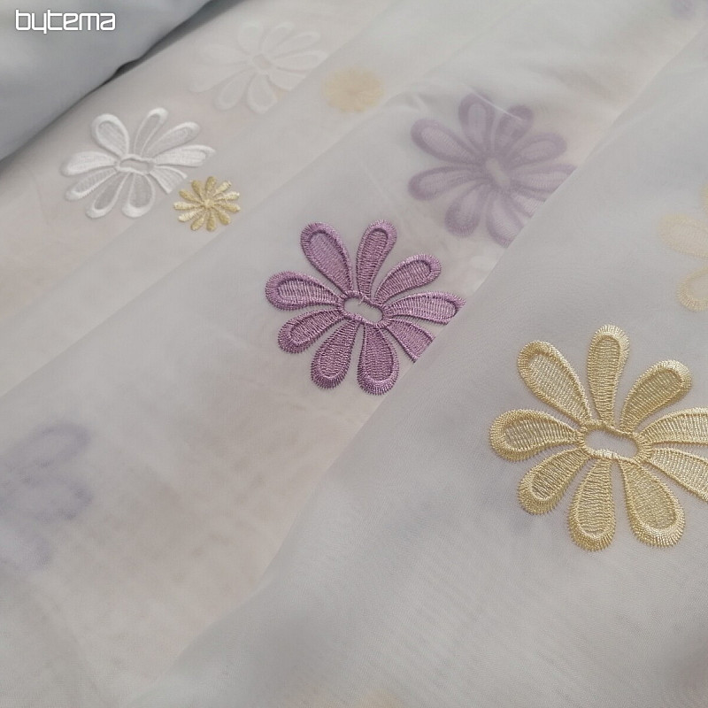 Bijela voile zavjesa 633/300/6730