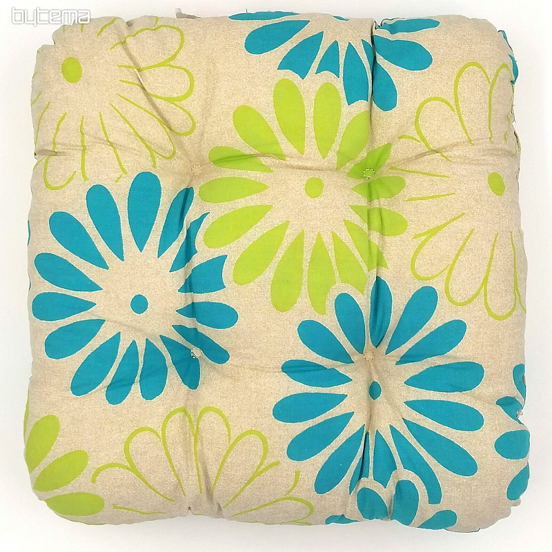 Sofa cvijet plavo-zelena