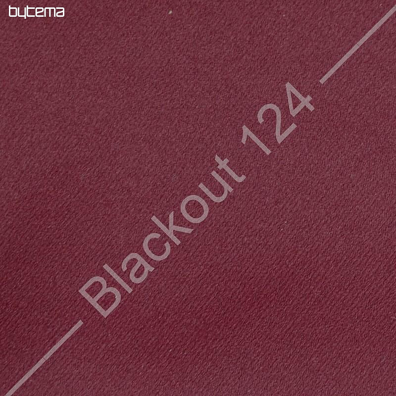 Dekorativna tkanina BLACKOUT za zavjese bordo 124