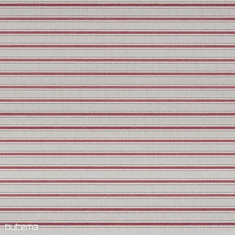 Dekorativna tkanina Iris pruge - bordo 65