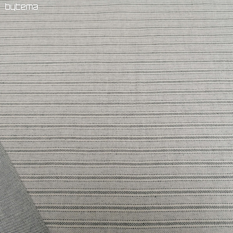 Dekorativna tkanina Iris pruge - siva 72