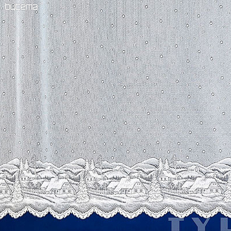 Jacquard zavjesa - ZIMSKI KRAJOLIK A383101