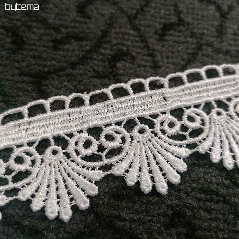 Čipka 5541/01- 4 cm bijela