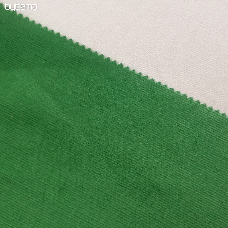 Pamučna tkanina Corduroy tanka - zelena