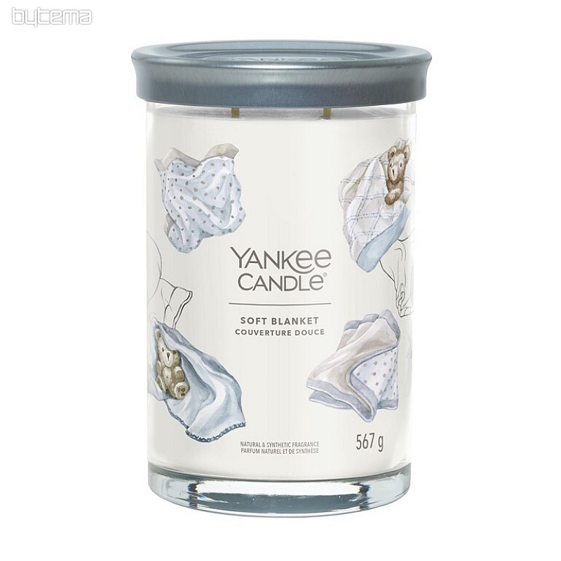 svijeća YANKEE CANDLE miris SOFT BLANKET TUMBER LARGE 2 WICKS