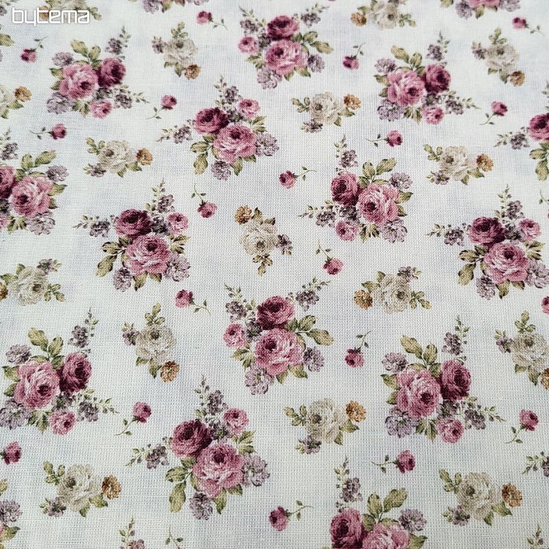 Pamučna tkanina WARWICK SMALL ROSE