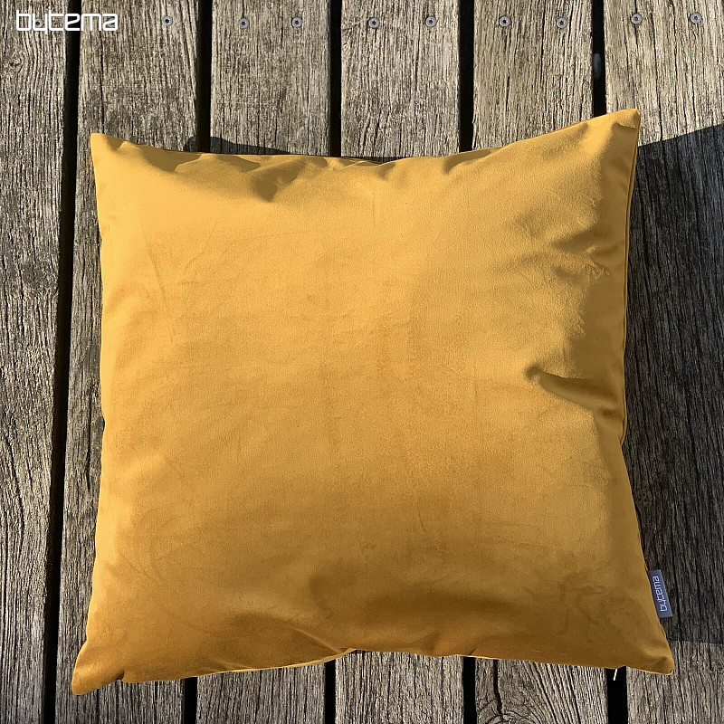RIVIERA MUSTARD baršunasta navlaka