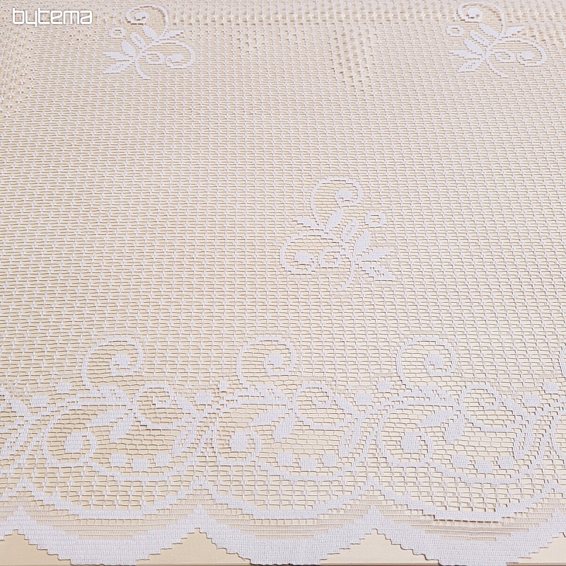 Jacquard zavjesa V 215 bijela