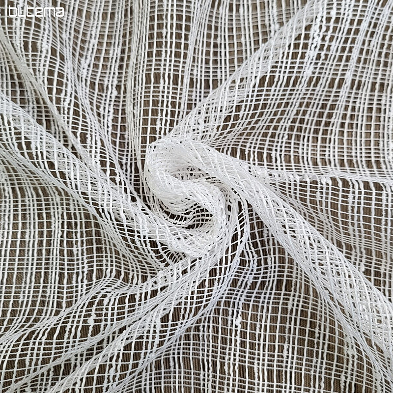 Jacquard zavjesa 1600 bijela