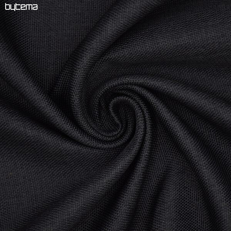 Dizajn dekorativna tkanina GERSTER DIM OUT 77005 BLACK