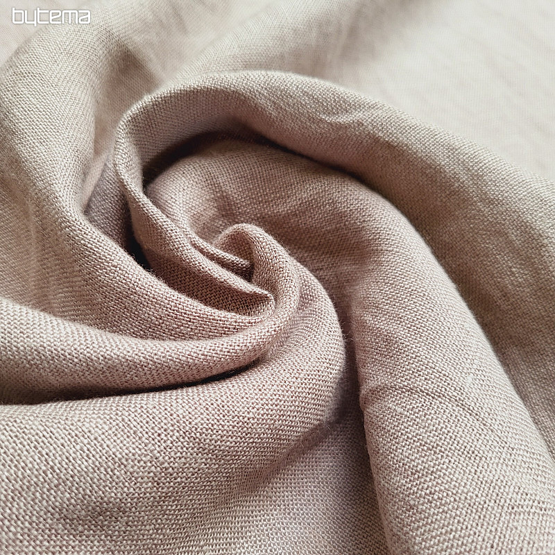 Lanena tkanina TEINTURE BEIGE
