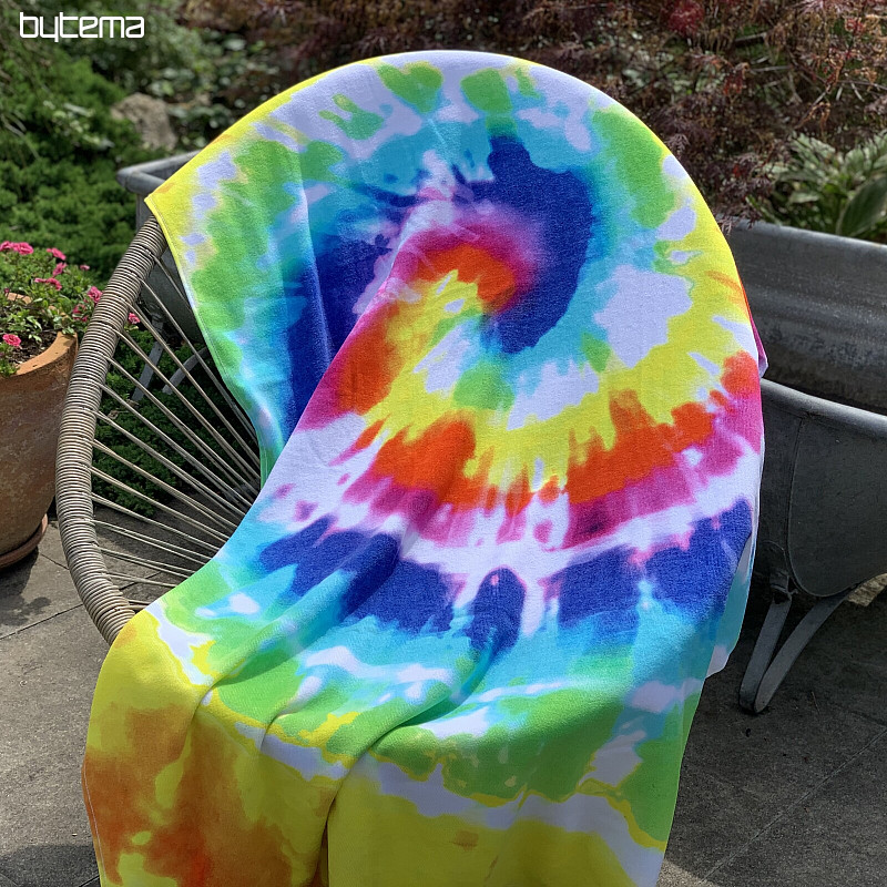 Ručnik za plažu RAINBOW SWIRL