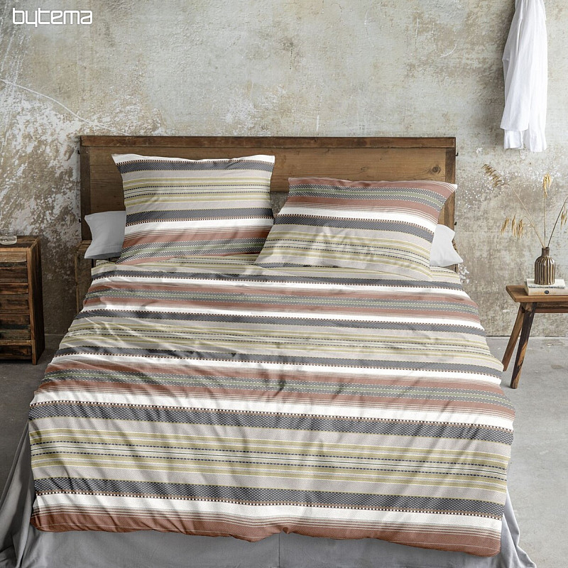 IRISETTE luksuzna satenska posteljina TOKIO 8562-11 STRIPES