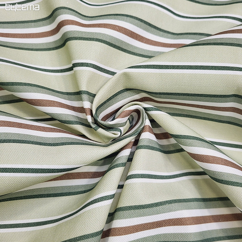 Dekorativna tkanina GREEN STRIPES