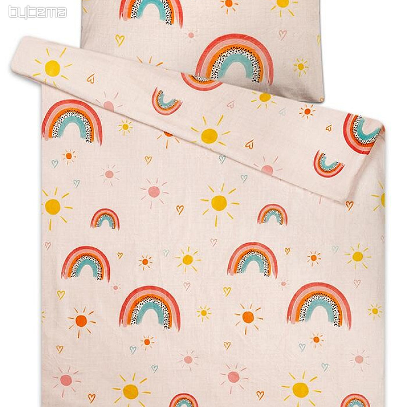 Posteljina od mikroflanela RAINBOW