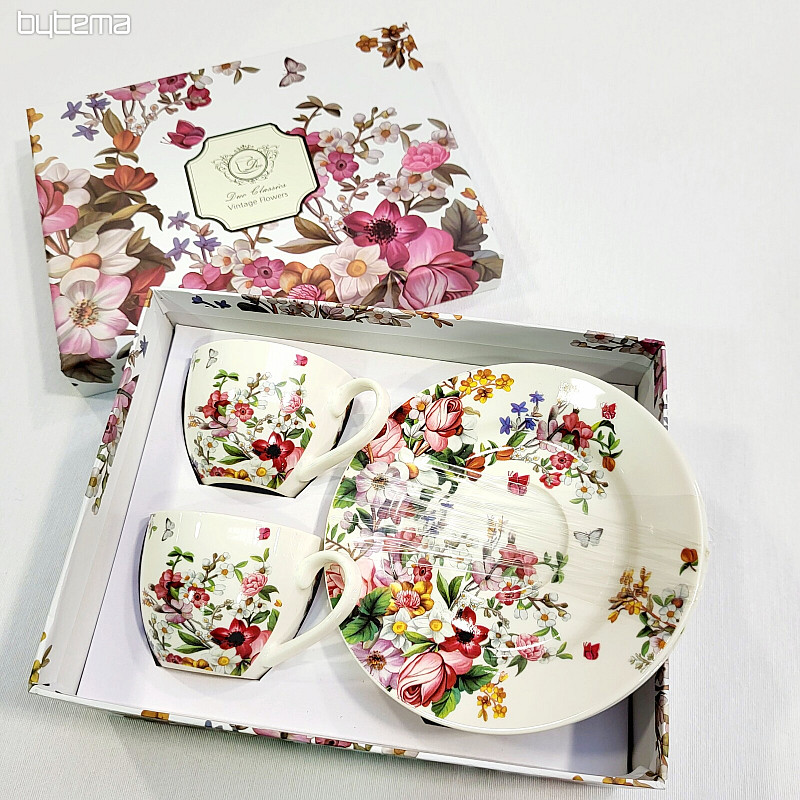 Šapo set VINTAGE CVIJEĆE