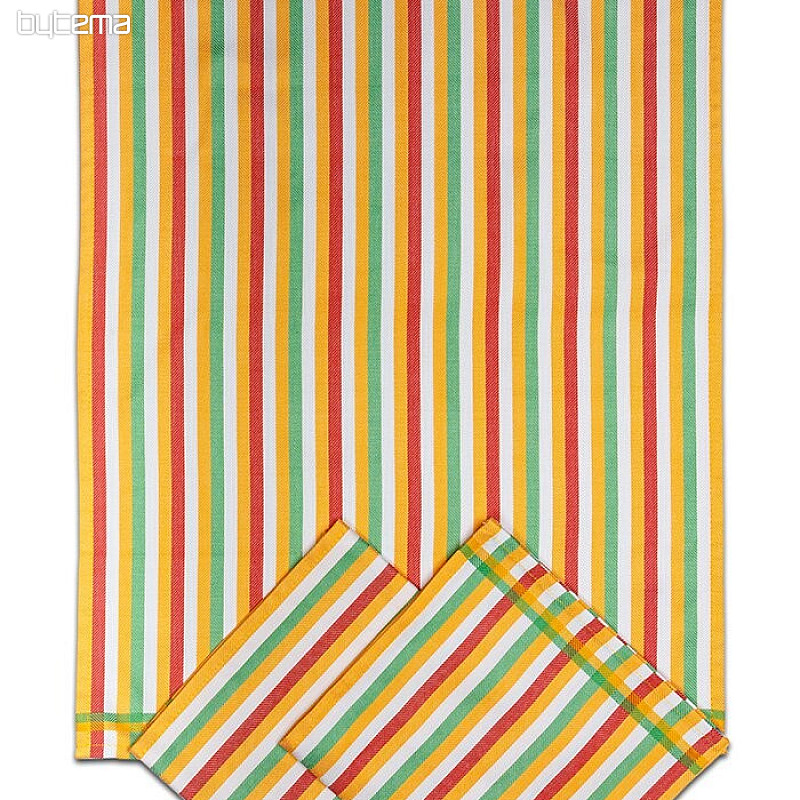 Kuhinjske krpe Bamboo COLOR STRIPS 3 kom