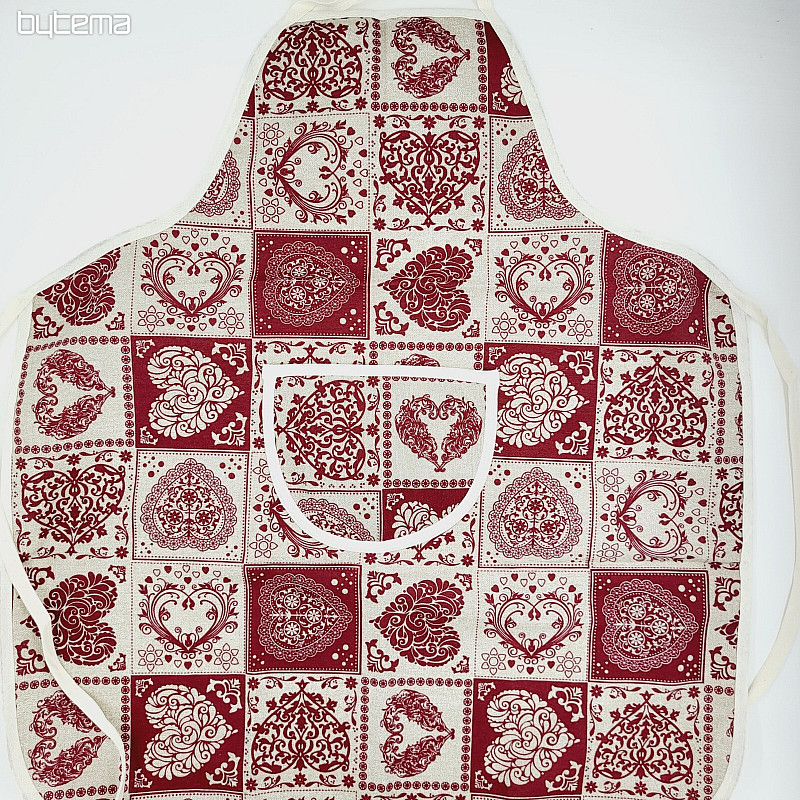 Pregača s oprsnikom PATCHWORK SRCE