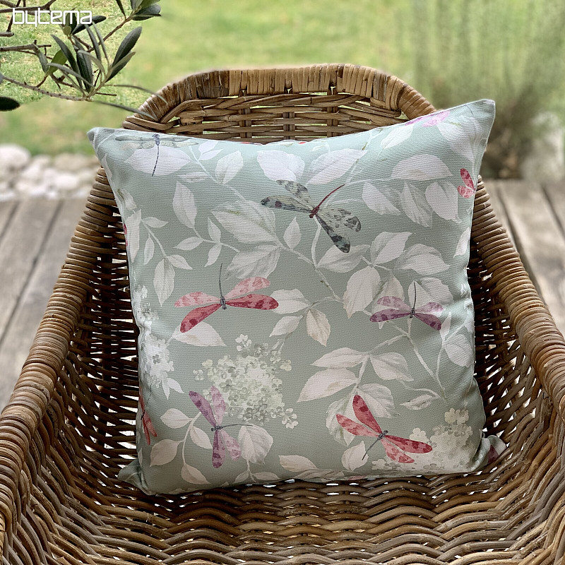 Ukrasna jastučnica ROSETO DRAGONFLY mentol